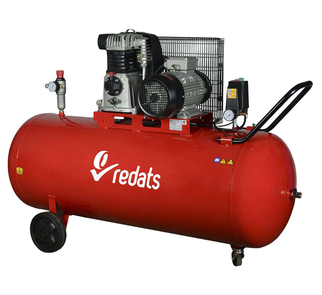 Piston compressor 270 L 4kW - 380V - REDATS by FINI