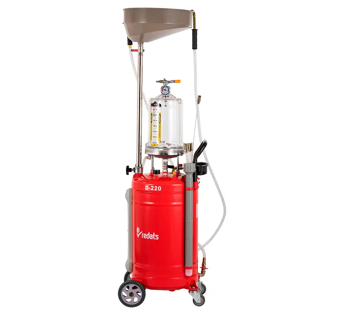 Oil extractor with control tank - REDATS