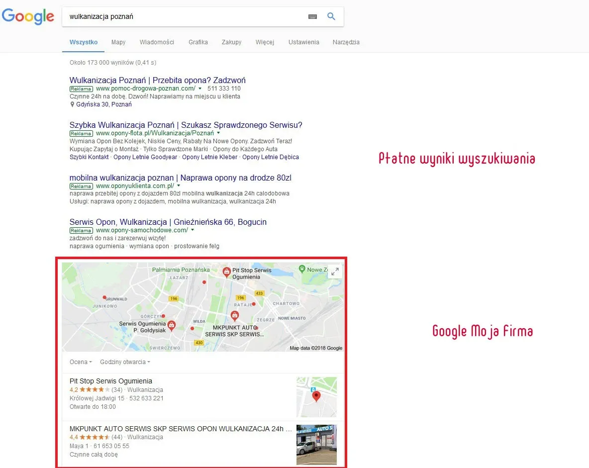 google moja firma jak promować