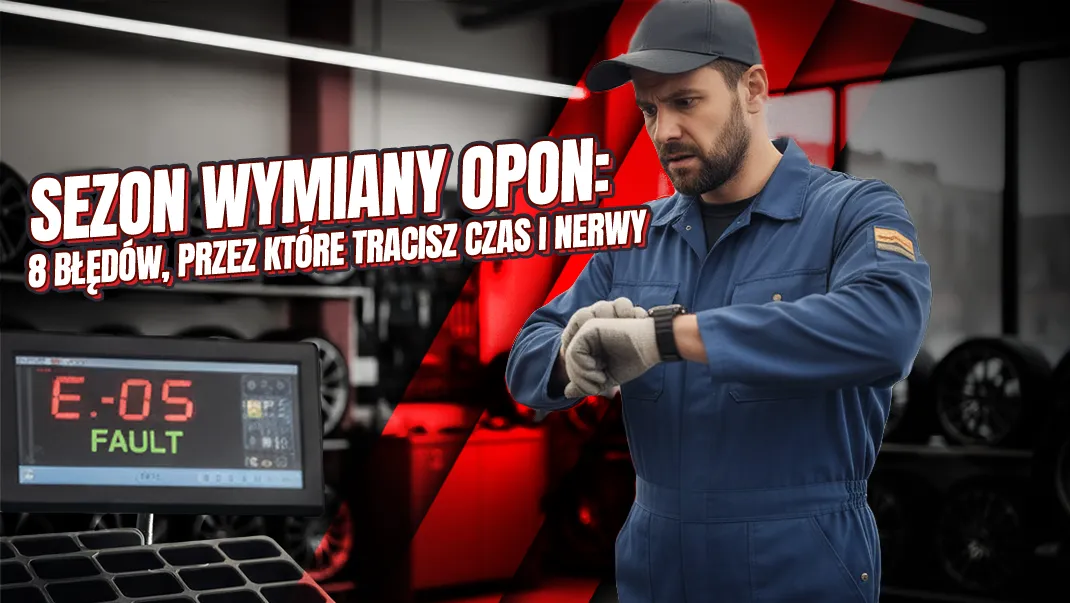 Sezon wymiany opon: 8 błędów, przez które tracisz czas i nerwy