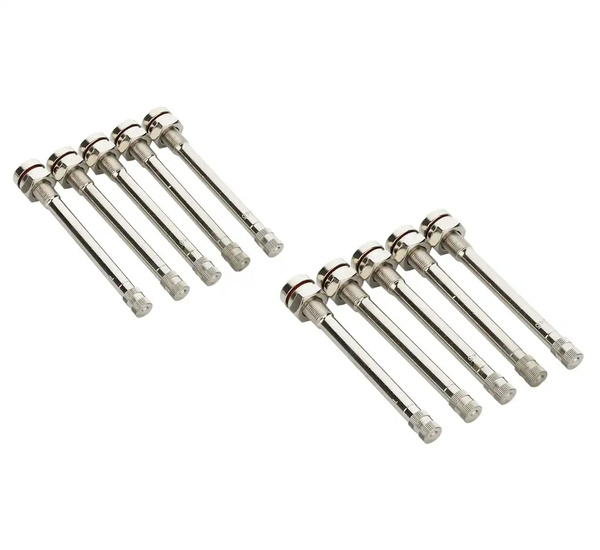 Zawory bezdętkowe ciężarowe chromowane TR 545 – 10 szt. REDATS