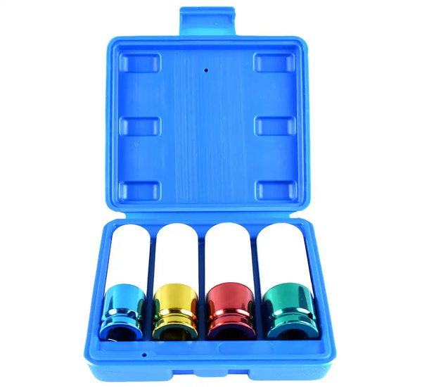 Nasadki udarowe 1/2" do felg aluminiowych ADLER zestaw 4szt