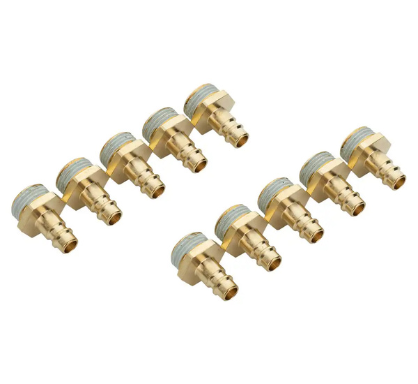 Wtyk szybkozłącza + gwint zewnętrzny 1/2"" Rectus typ 26 - 10 szt