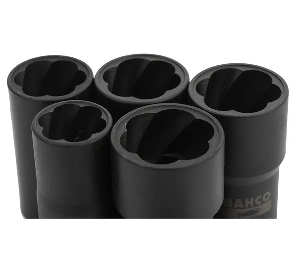 Nasadki do obrobionych śrub BAHCO - 5 szt