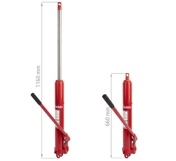 Siłownik Hydrauliczny Pompa Hydrauliczna 2T REDATS