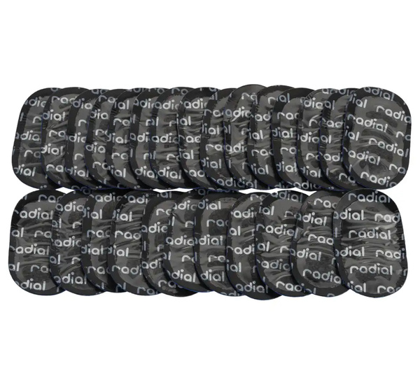 Łatki do opon uniwersalne REDATS RADIAL 38x64mm - 25 sztuk