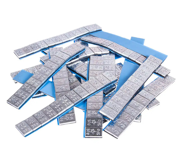 Ciężarki klejone Fe ocynk szeroka taśma 5g - 1 pasek FIVESTARS EDGY