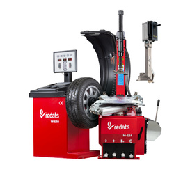 Zestaw Wyważarka W-640 i Montażownica M-221 z przystawką Leverless