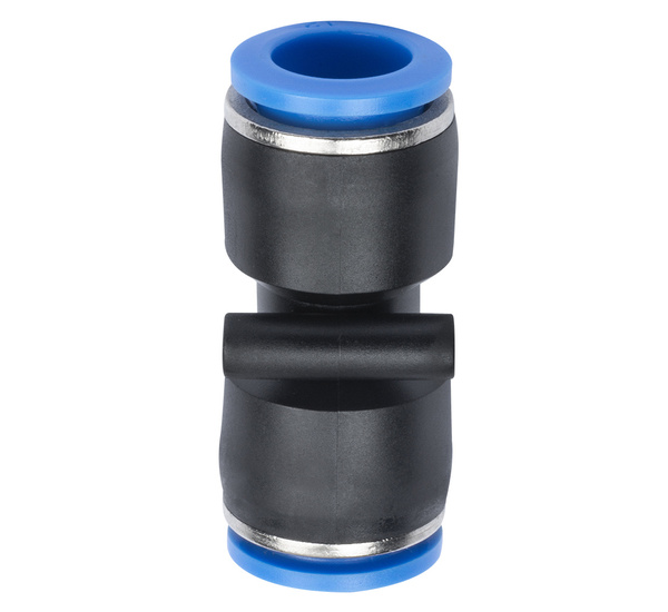 Złączka wtykowa prosta na wąż 12mm przelotka