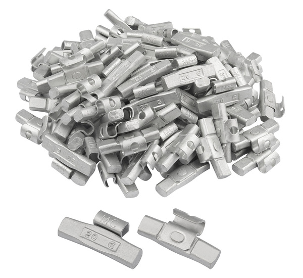 ZESTAW Ciężarki nabijane stalowe do felg aluminiowych 5-25g - 500 szt. FIVESTARS