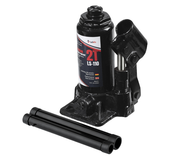 Podnośnik Hydrauliczny Butelkowy Słupkowy 2T REDATS LS-110