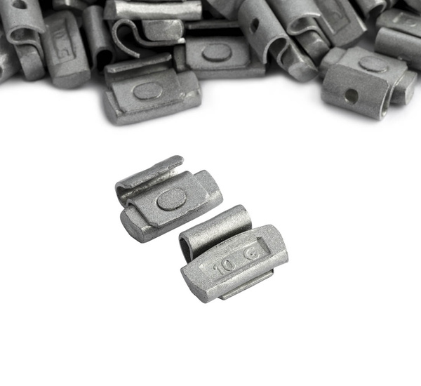 ZESTAW Ciężarki nabijane stalowe do felg stalowych 5-25g - 500 szt. FIVESTARS