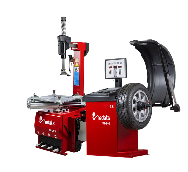 Zestaw Wyważarka W-640 i Montażownica M-221 REDATS