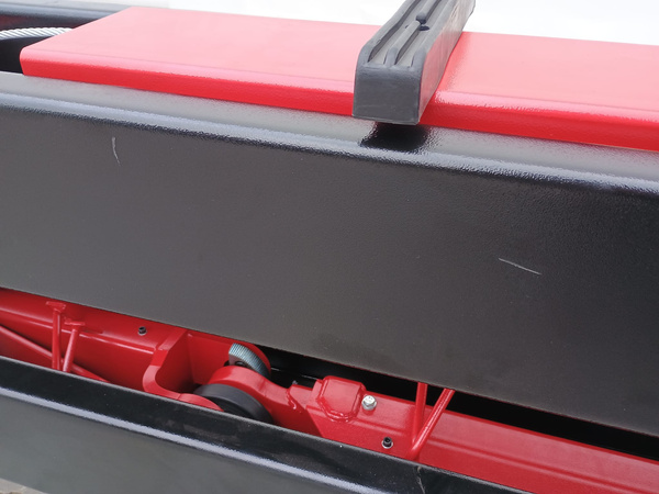 OUTLET Podnośnik dwukolumnowy REDATS L-205 4,2t, półautomatyczny, dolna belka