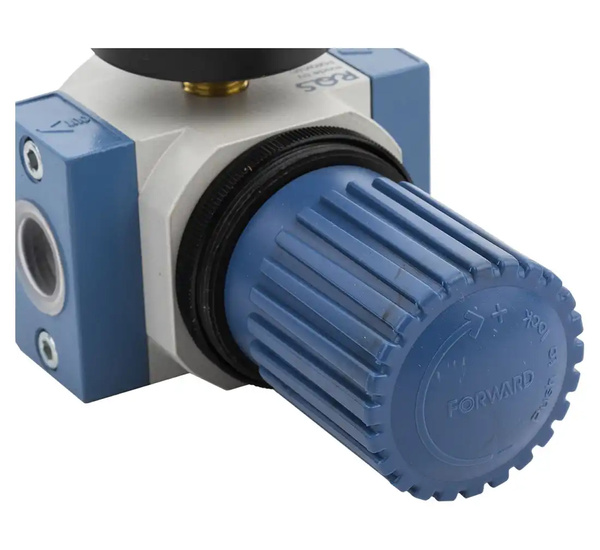 Odwadniacz powietrza reduktor 1/2" z manometrem RQS