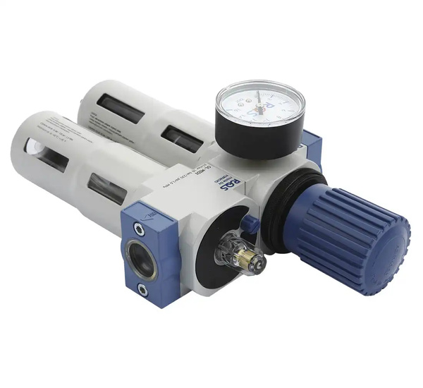 Regulator ciśnienia z odwadniaczem i naolejaczem 3/4" MIDI RQS