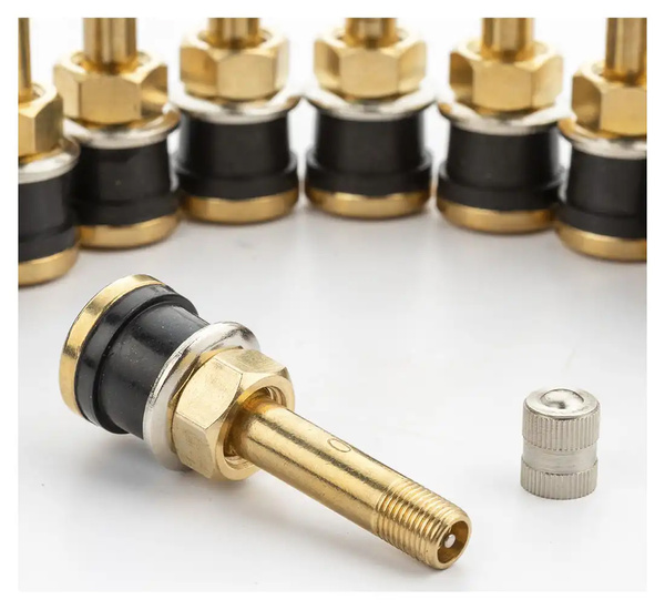 Zawór, wentyl do kół Bezdętkowych Ciężarowy Autobusowy TR 500 - 10 sztuk