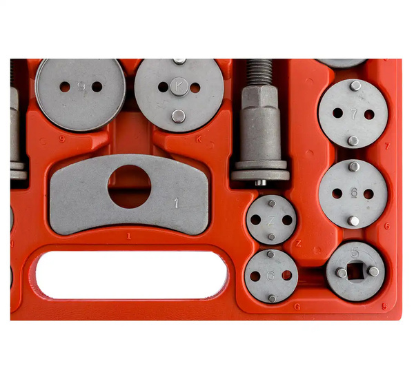 Zestaw do wyciskania tłoczków hamulcowych 18el. BOXO