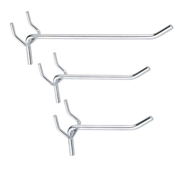 Zestaw haczyków 22el. do tablicy warsztatowej metalowej