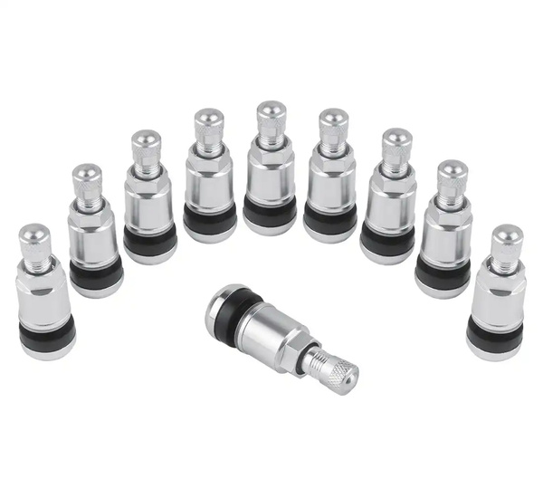 Zawór skręcany TR 525 błyszczący – 10 szt. REDATS