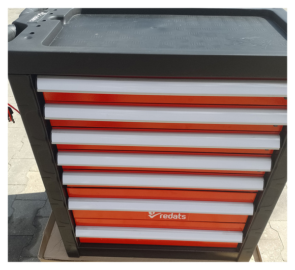 OUTLET Szafka narzędziowa REDATS pusta 7 szuflad