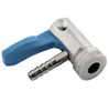 Końcówka do pompowania 6mm z niebieskim zaciskiem