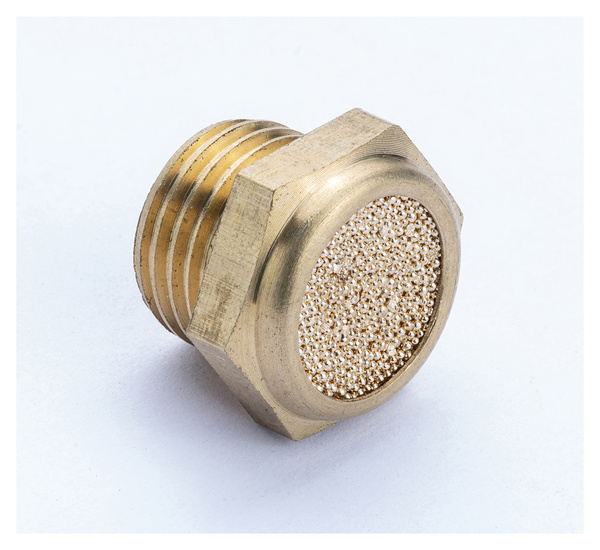 Tłumik powietrza metal g.zew 1/4 cala