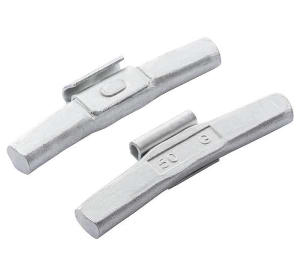 Ciężarki nabijane Fe do felg stalowych 50g - 50 szt. FIVESTARS