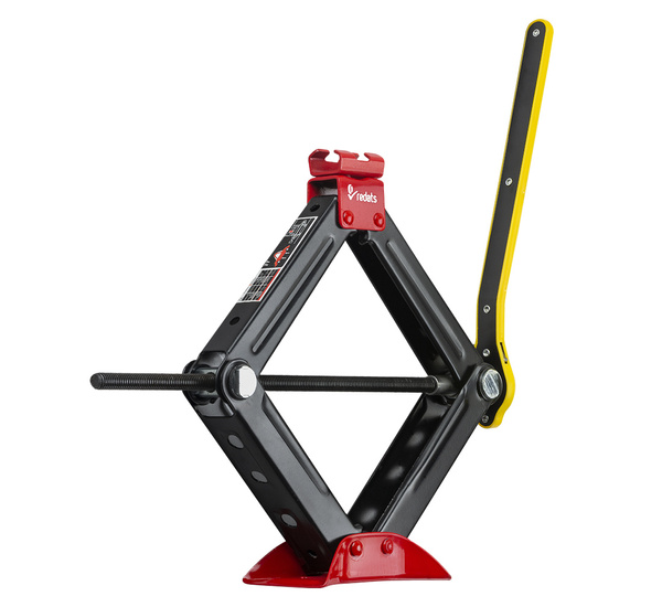 Podnośnik trapezowy 2T lewarek REDATS + klucz i nasadki - Zestaw do kół