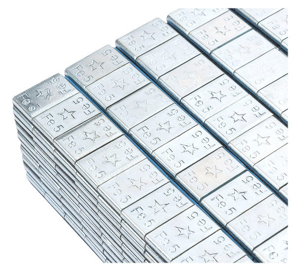 Ciężarki klejone Fe ocynk szeroka taśma 5g - 400 pasków FIVESTARS EDGY