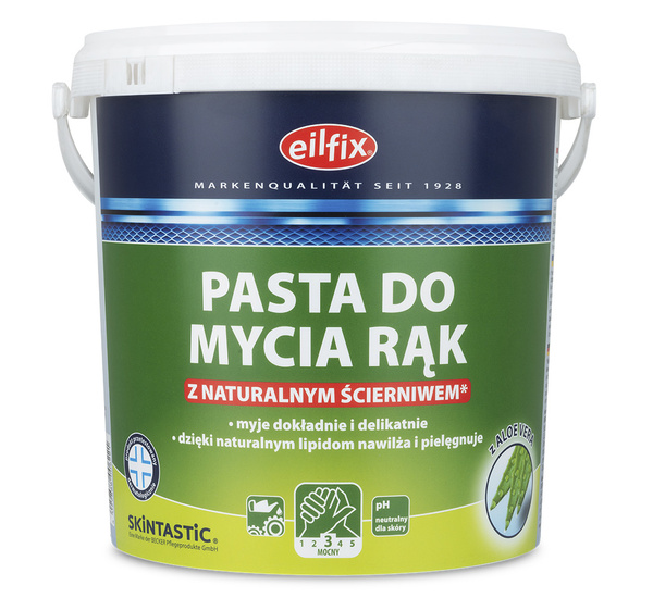 Pasta do mycia rąk EILFIX ALOE VERA z aloesem 10 L + szczoteczka do czyszczenia