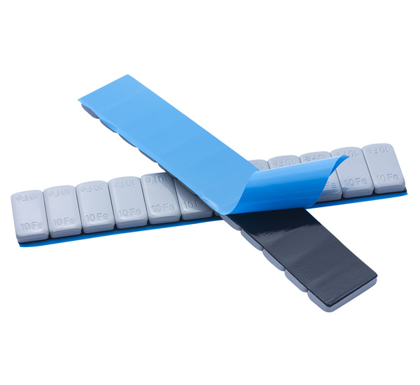 Ciężarki Klejone FE Powlekane Szeroka Taśma SUV 10g - 50 Pasków REDATS