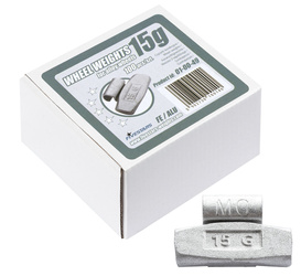 Ciężarki nabijane Fe do felg aluminiowych 15g - 100 szt. FIVESTARS