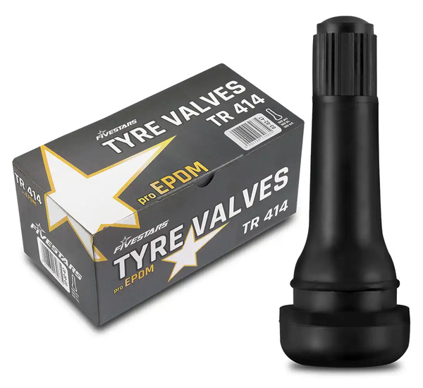 Zawory do kół bezdętkowych TR 414 PRO EPDM – 100 szt. FIVESTARS
