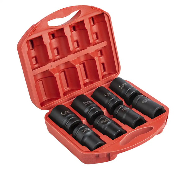 OUTLET Nasadki Udarowe 1" Zestaw REDATS 21, 24, 27, 30, 32, 33, 36, 38