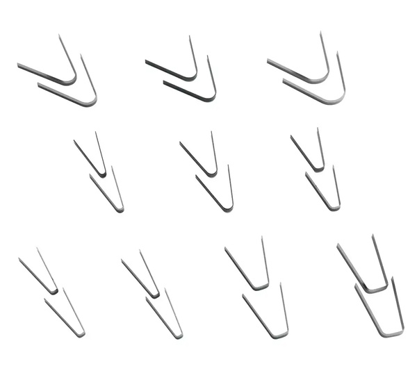 Nożyki do nacinania opon RILLFIT MIX - 20szt