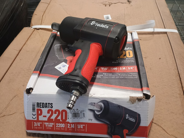 OUTLET Klucz pneumatyczny 3/4" REDATS P-220 2200Nm