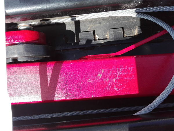 OUTLET Podnośnik dwukolumnowy REDATS L-200R 4t, półautom, dolna belka z ramą