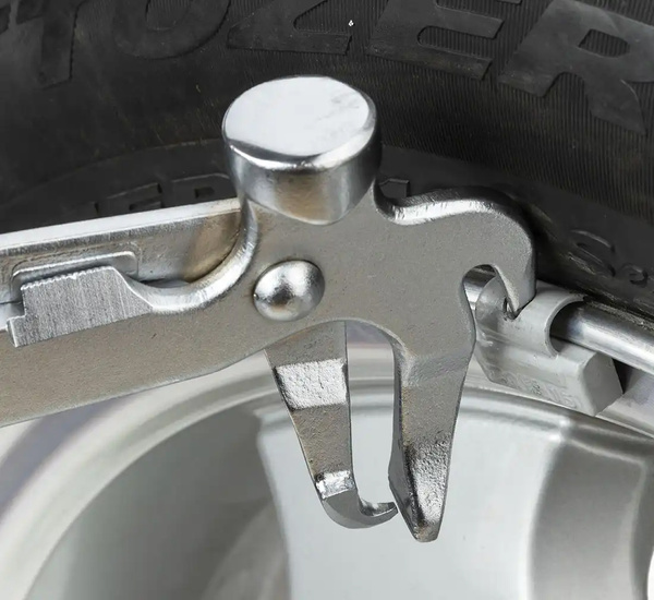 Szczypce do nabijania ciężarków cęgi chromowane wulkanizacyjne