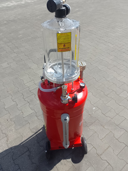 OUTLET Zlewarko-wysysarka oleju REDATS D-220 z zbiornikiem kontrolnym