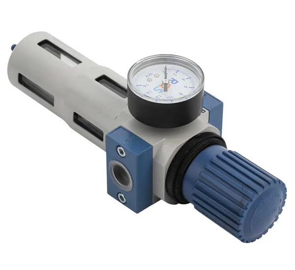 Odwadniacz powietrza reduktor 1/2" z manometrem RQS