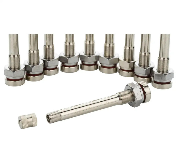 Zawory bezdętkowe ciężarowe chromowane TR 544 – 10 szt. REDATS