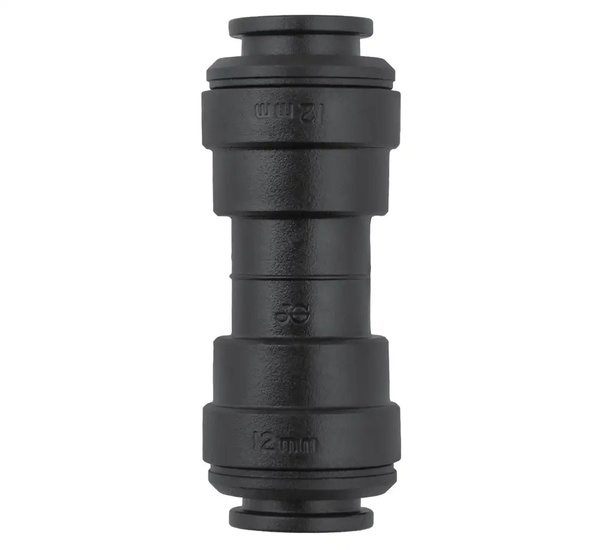 Złączka wtykowa dwustronna kompozytowa fi 12mm