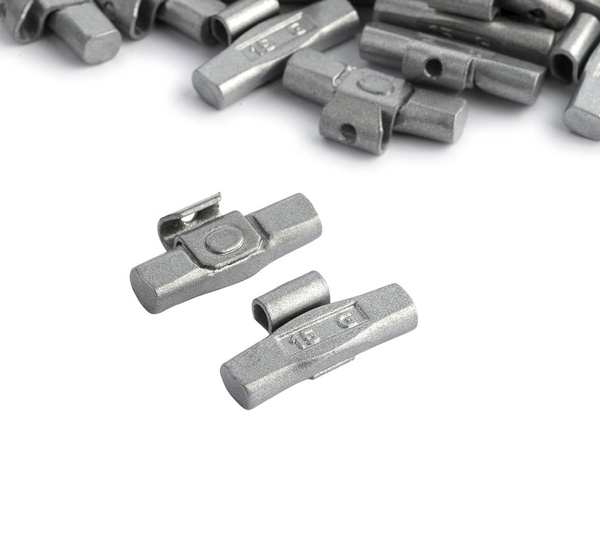 ZESTAW Ciężarki nabijane stalowe do felg stalowych 5-25g - 500 szt. FIVESTARS