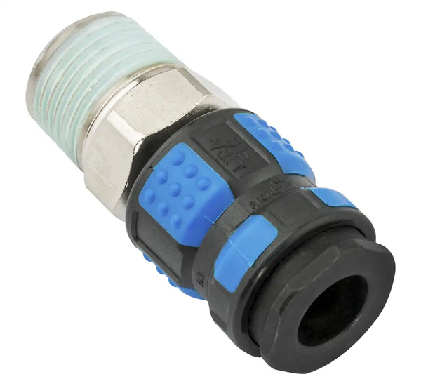 Szybkozłączka przemysłowa 1/2"" z gwintem zewnętrznym typ 1625 Rectus