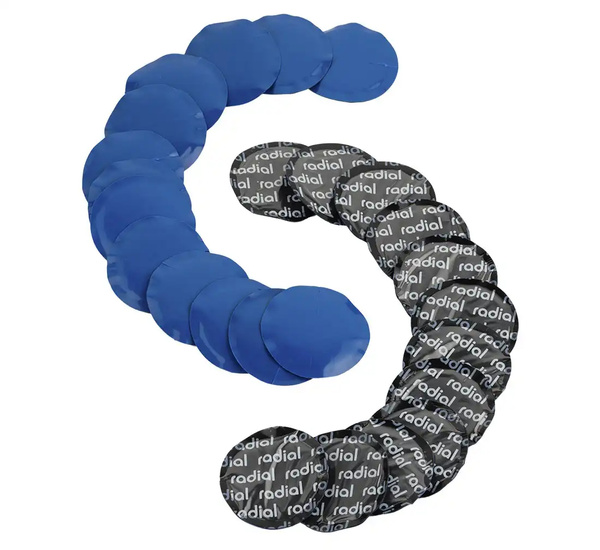 Łatki do opon uniwersalne REDATS RADIAL 57mm - 25 sztuk