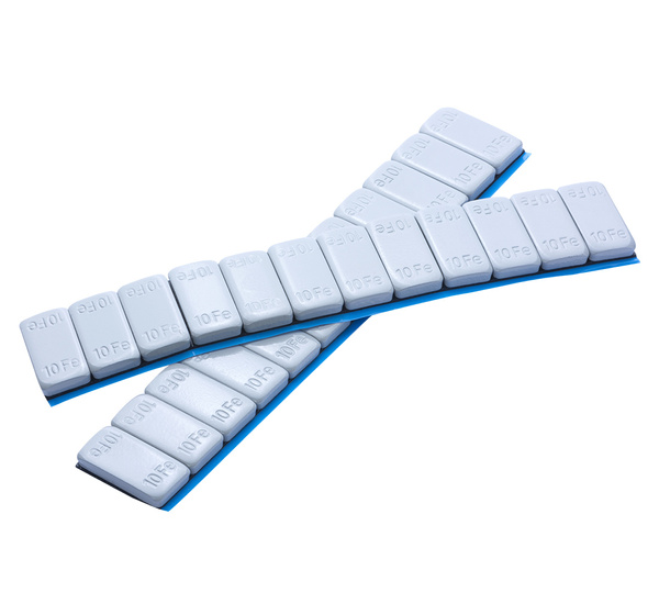 Ciężarki Klejone FE Powlekane Szeroka Taśma SUV 10g - 50 Pasków REDATS