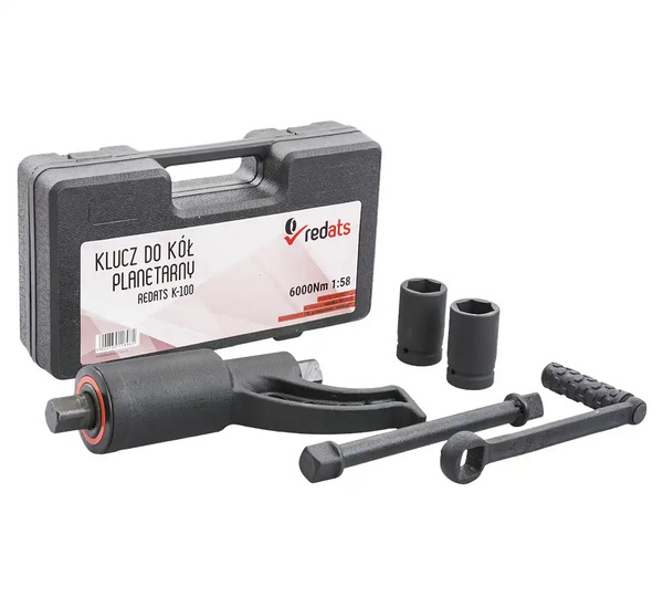 Klucz do kół przekładniowy planetarny REDATS K-100 6000Nm 1:58
