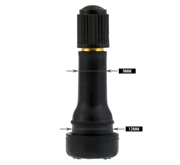 Zawory do kół motocyklowych bezdętkowe TR 438 - 10 szt.