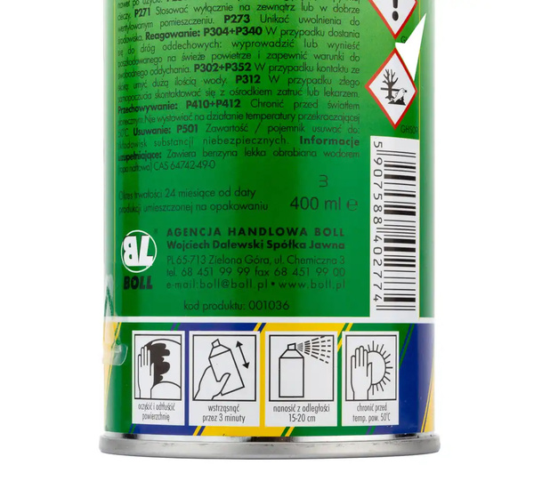 Boll Biały smar spray 400ml